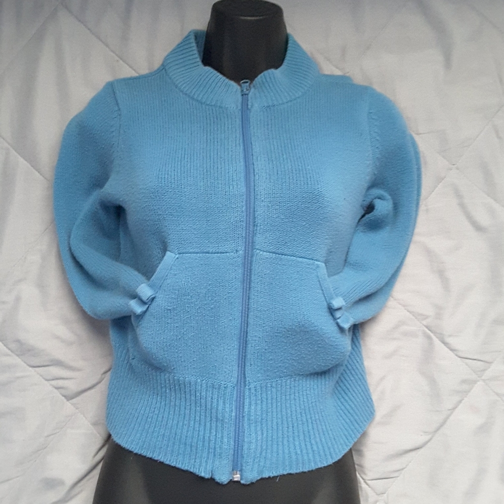 Baby blue jacket